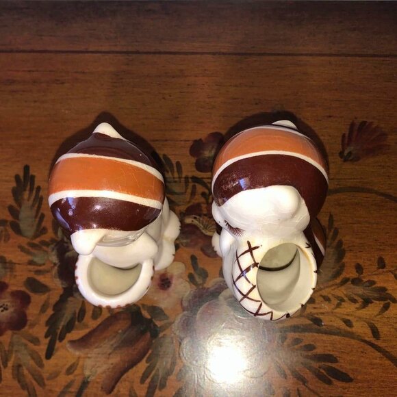 California pottery - deLee Art  ceramic chipmunk figural planter pair - Picture 6 of 9
